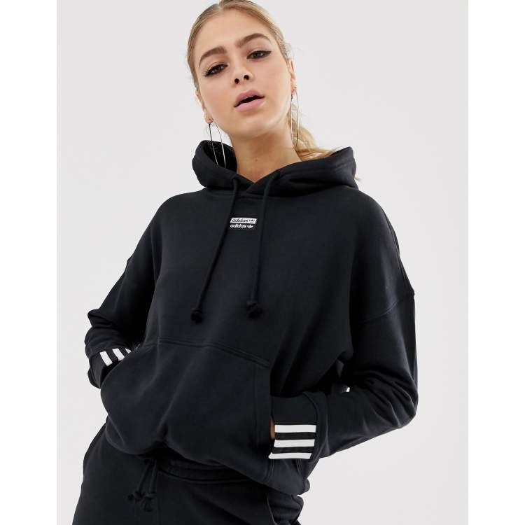 Adidas originals women's vocal crop hoodie hot sale