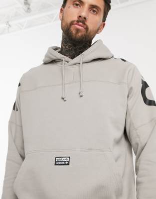 adidas originals brown hoodie