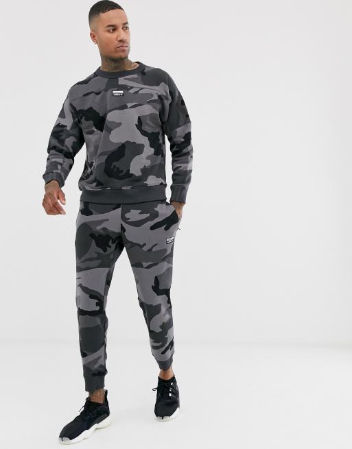 Pantalon de jogging Monogram camouflage en polaire - Homme - Prêt