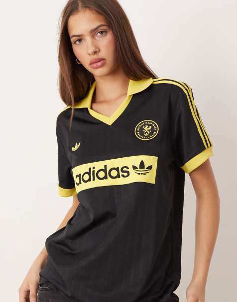 adidas Originals - Voetbalshirt in zwart - view 1