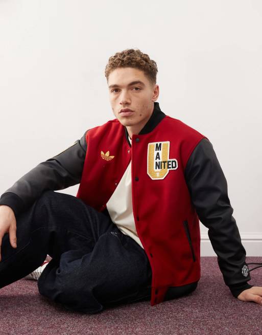 adidas Originals - VRCT - Veste Manchester United - Bordeaux