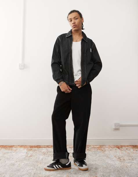 adidas Originals Wabash coach jacket in black - view 1