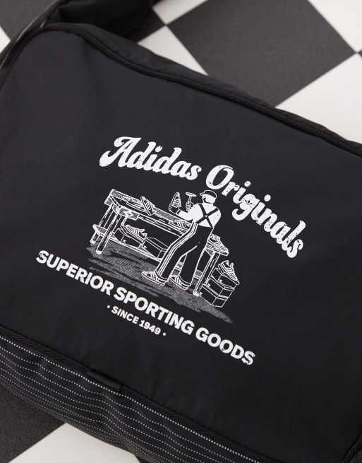 adidas Originals Wabash cross body bag in black ASOS