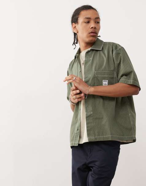 adidas Originals – Wabash – Koszula z krótkim rękawem w kolorze khaki - view 1