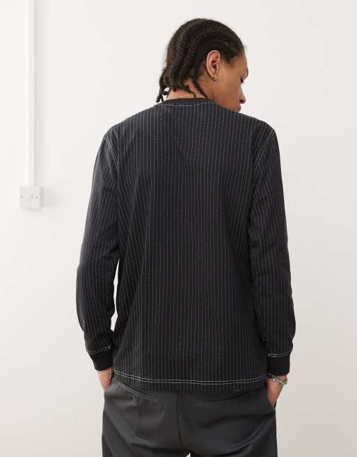 adidas Originals Wabash long-sleeve t-shirt in black | ASOS
