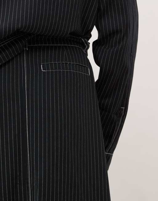 adidas Originals Wabash maxi skirt in grey