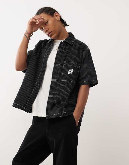 adidas Originals - Wabash - Sort og kortærmet skjorte