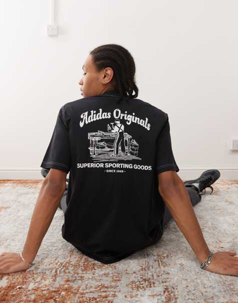 adidas Originals - Wabash - Sort T-shirt - view 1