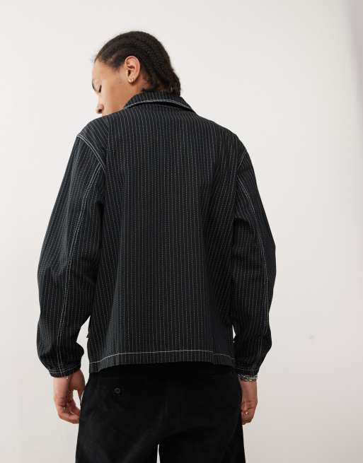 adidas Originals – Wabash – Svart coachjacka, 3 av 4