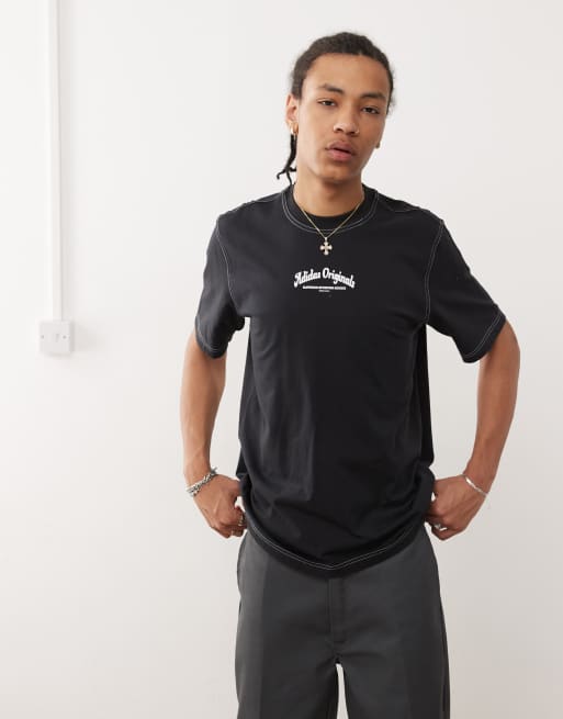 adidas Originals Wabash t-shirt in black | ASOS
