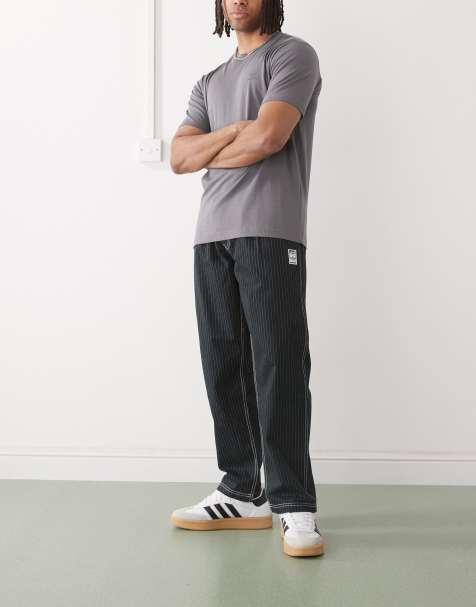 adidas Originals – Wabash – Workwear-Hose in Schwarz - view 1
