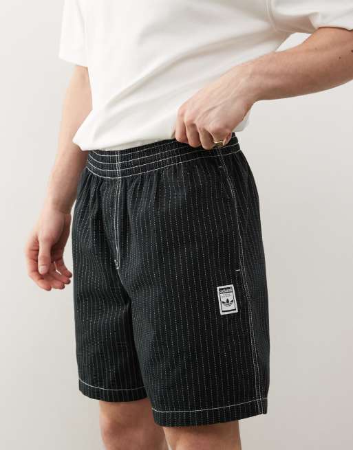 adidas Originals Wabash workwear shorts in black | ASOS