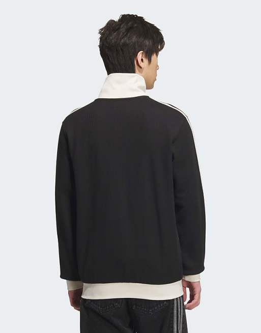 adidas Originals Waffle basketball track top in black | ASOS adidas Originals Waffle basketball track top in black | ASOS