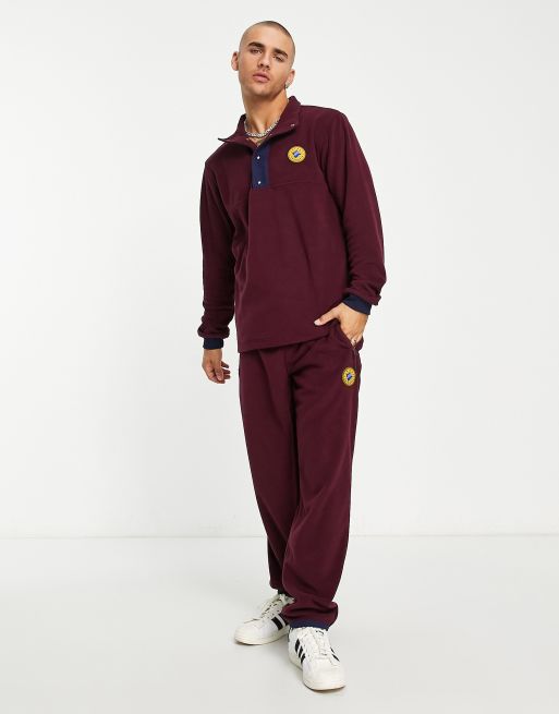 Adidas trui bordeaux rood clearance