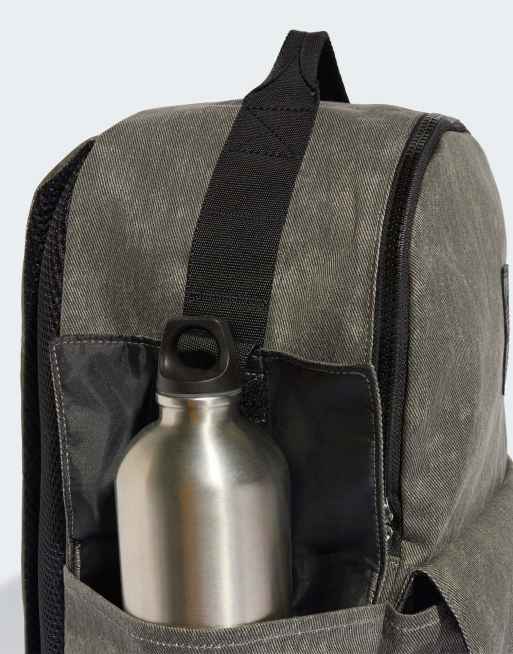 adidas Originals Washed backpack in black, 4 of 5