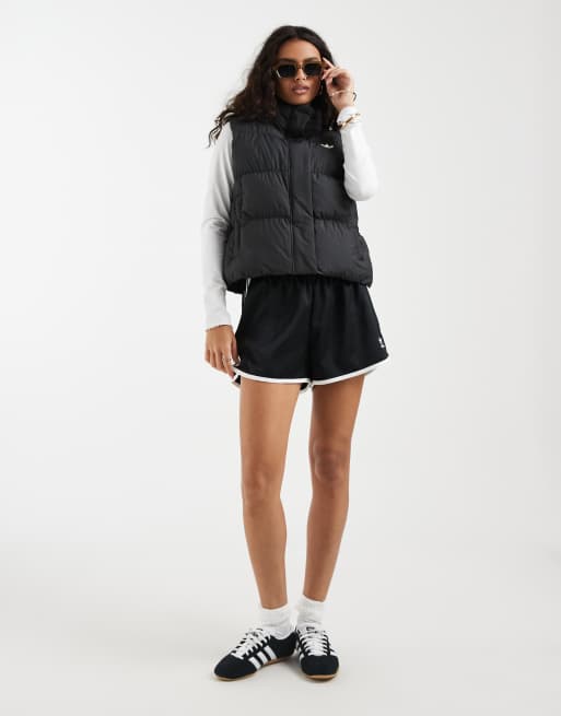 adidas Originals wattierte Weste in Schwarz, 2 von 4