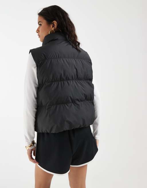 adidas Originals wattierte Weste in Schwarz, 4 von 4