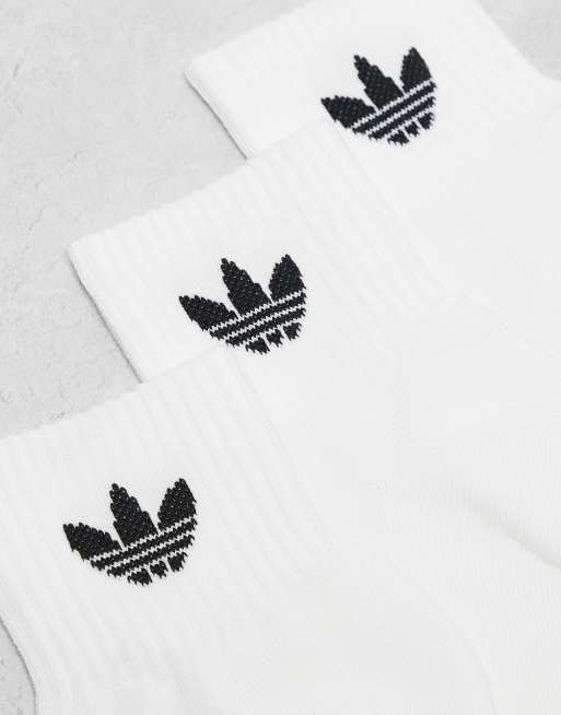 adidas Originals – Weiße Söckchen im 3er-Pack, 2 von 3