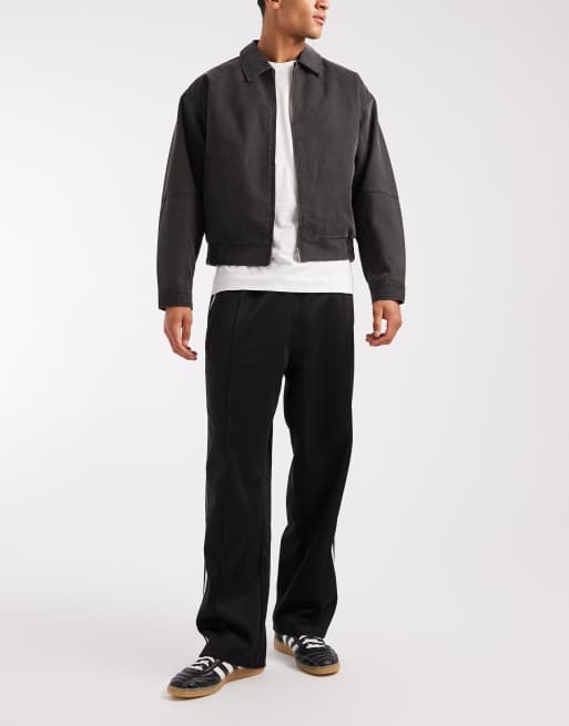 adidas Originals – Weite Trainingshose in Schwarz , 2 von 5