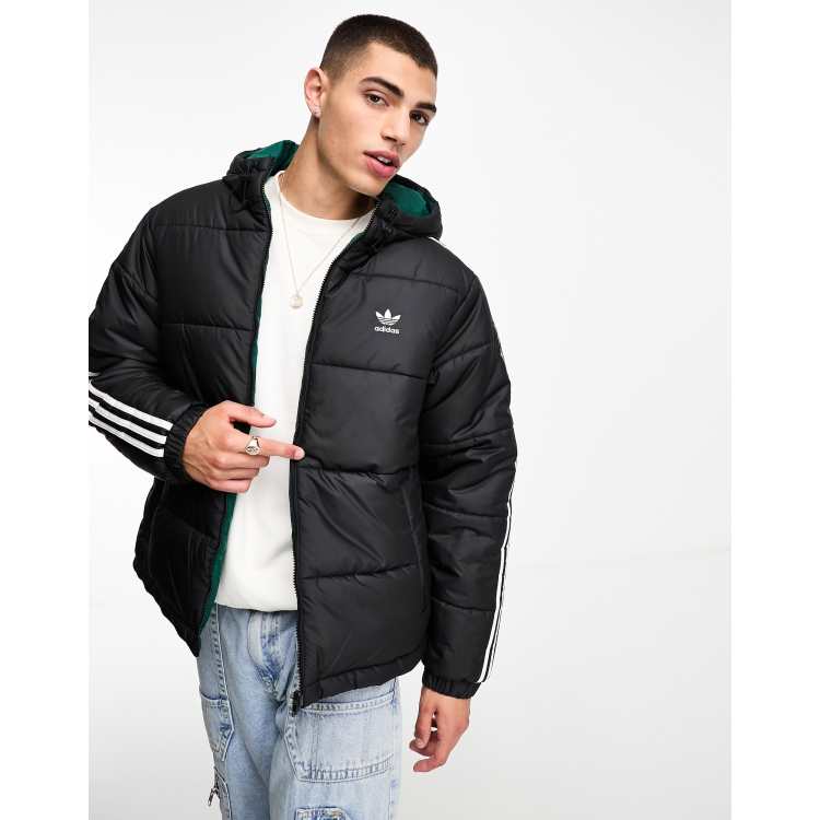 Adidas jacke schwarz mit cheap roten streifen