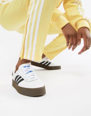 adidas originals sambarose white