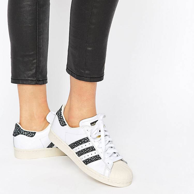 sector Can not factory adidas Originals White And Black Snake Print Superstar Unisex Sneakers |  ASOS