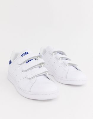 adidas Originals white and navy Stan 
