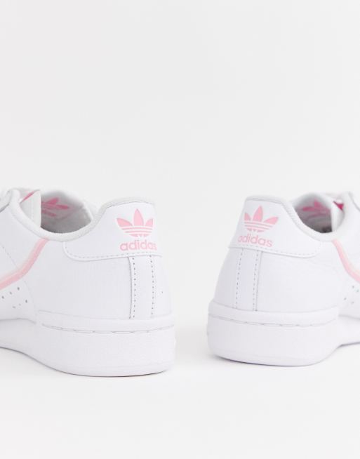 Adidas pink continental 8 on sale trainers