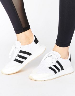 adidas Originals White FLB Sneakers | ASOS