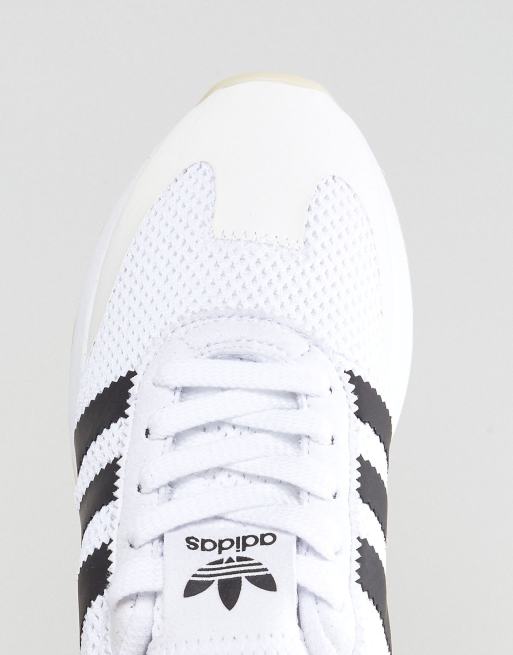 Adidas originals shop white flb trainers