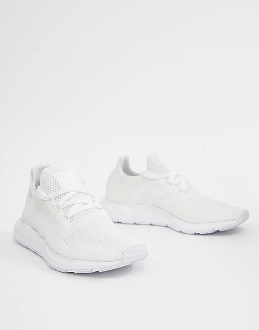 adidas Originals white Swift run sneakers