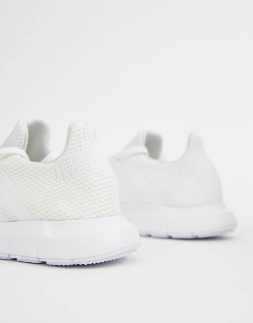 adidas Originals white Swift run sneakers