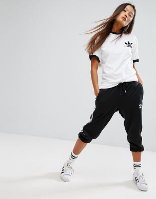 adidas white three stripe shoes