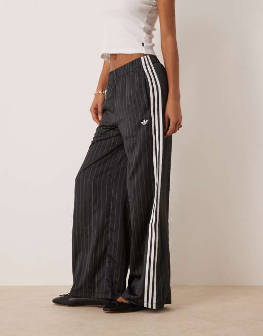 adidas Originals wide leg pants in black | ASOS