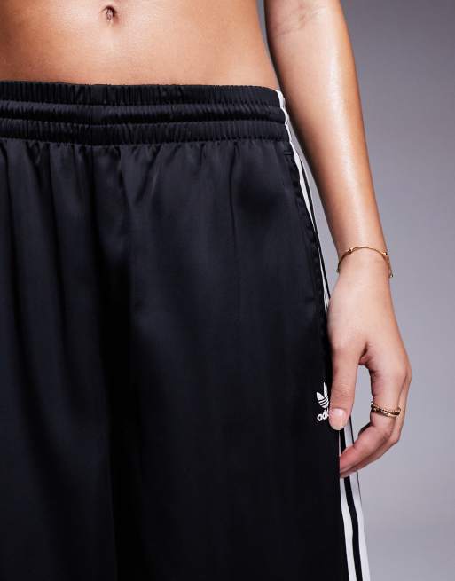 Satin Wide Leg Track Pants by adidas Originals Online