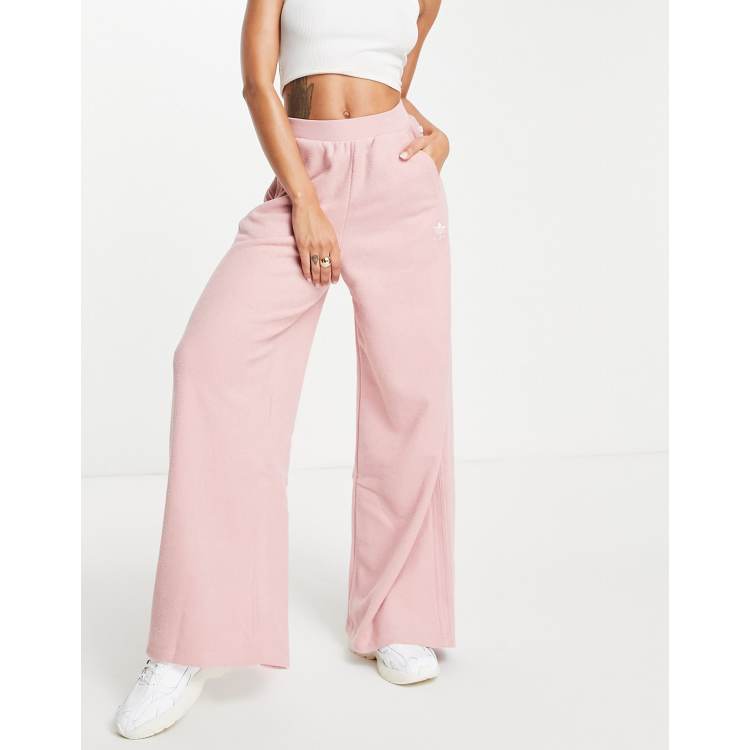 wide leg trousers adidas