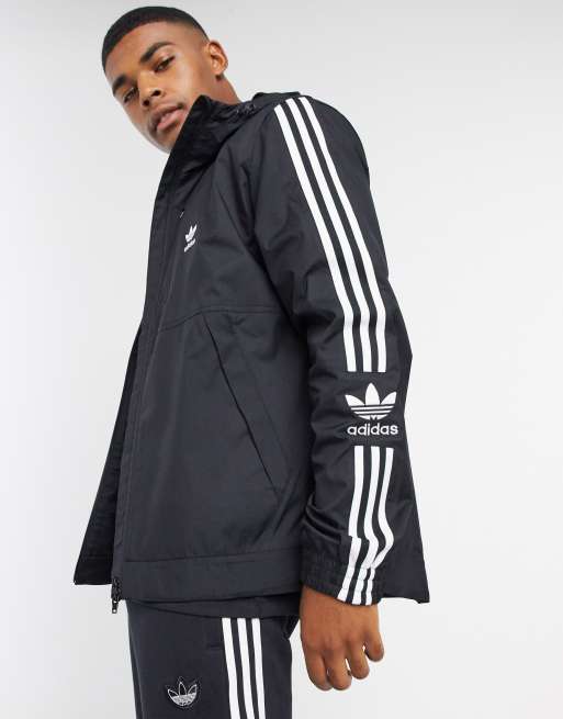 adidas Originals Windbreaker in black