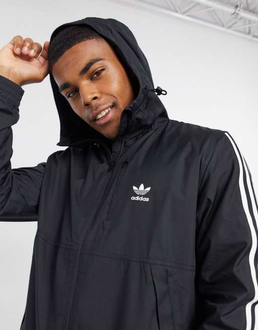 Adidas windbreaker clearance asos