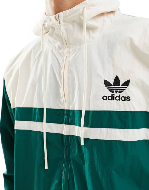 adidas Originals windbreaker in Green