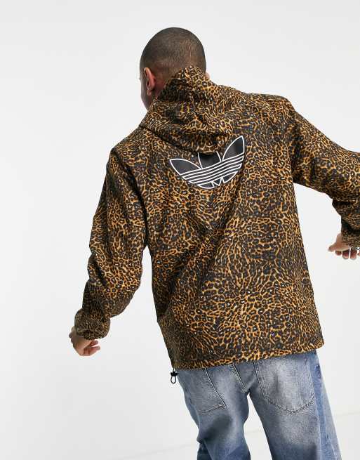 Veste on sale adidas leopard