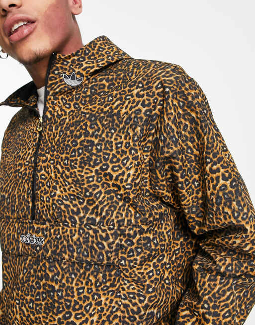 Adidas shop leopard jacket