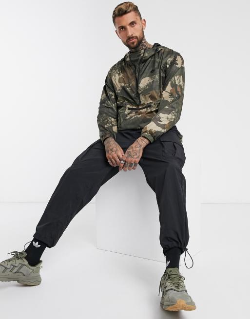 adidas Originals windbreaker jacket with over camo print | ASOS