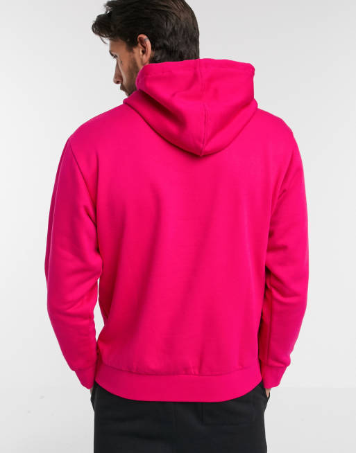 Adidas hot pink store hoodie