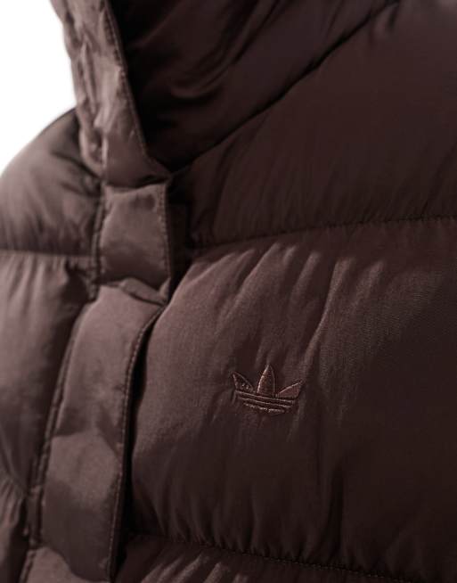 adidas Originals – Winterjacke in Braun ASOS