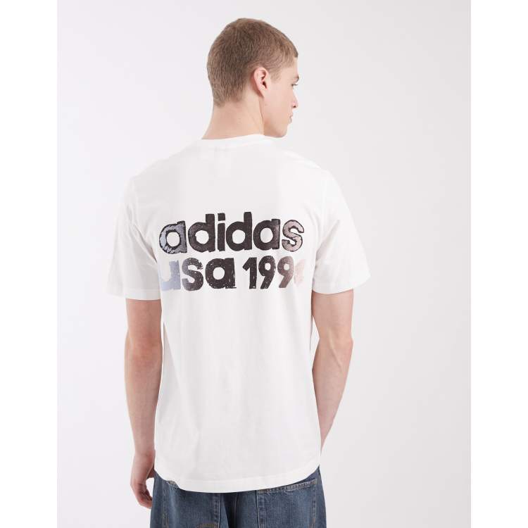 adidas Originals World Cup 94 crest graphic t-shirt in white | ASOS