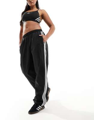 adidas Originals adidas Originals woven cargo pants in black