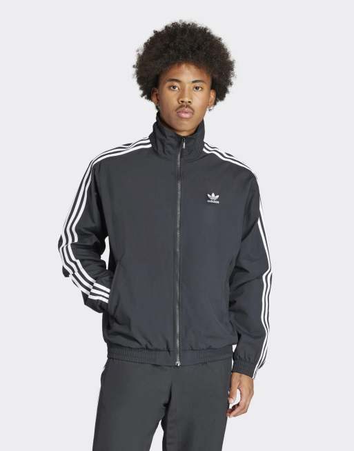 Adidas zip through jacket best sale