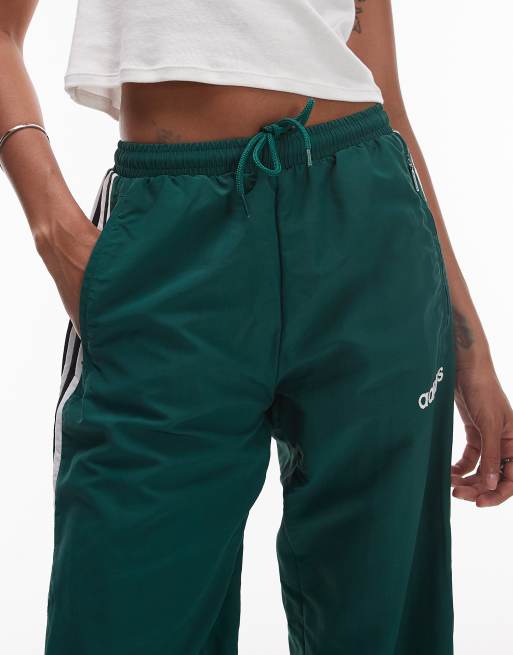 adidas Originals woven track pants in green | ASOS