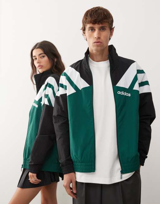 ジャケット adidas Originals Woven Track Top adidas Originals woven track top in green | ASOS