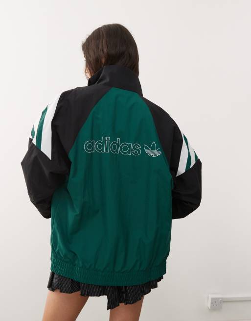 ジャケット adidas Originals Woven Track Top adidas Originals woven track top in green | ASOS